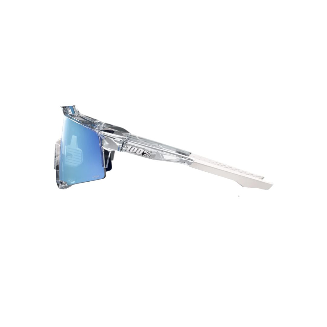 Gafas 100% Speedcraft Gris Traslucido Lente Hiper Azul Espejo