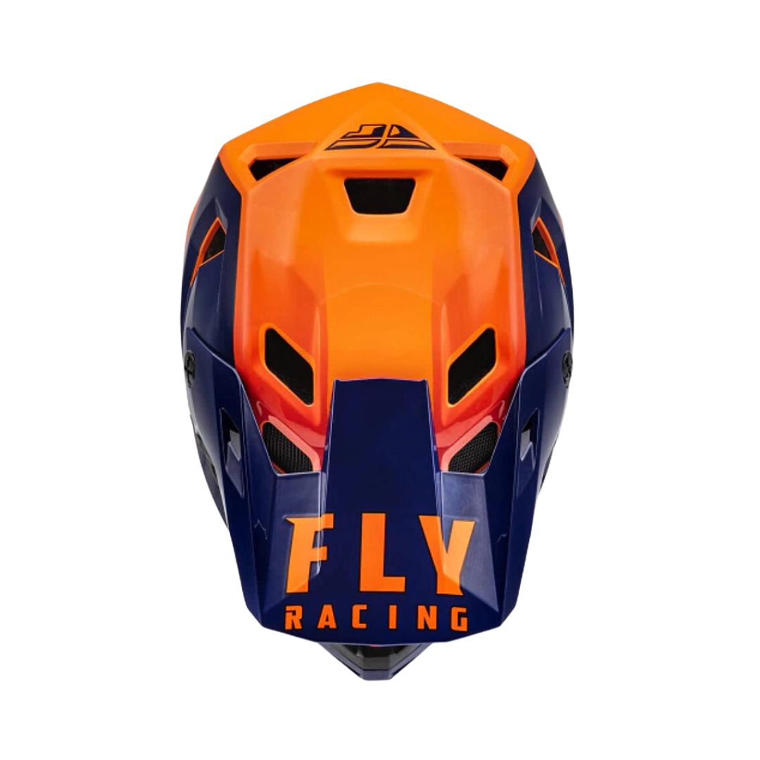 Casco Niño BMX Fly Rayce Navy/Naranja/Rojo