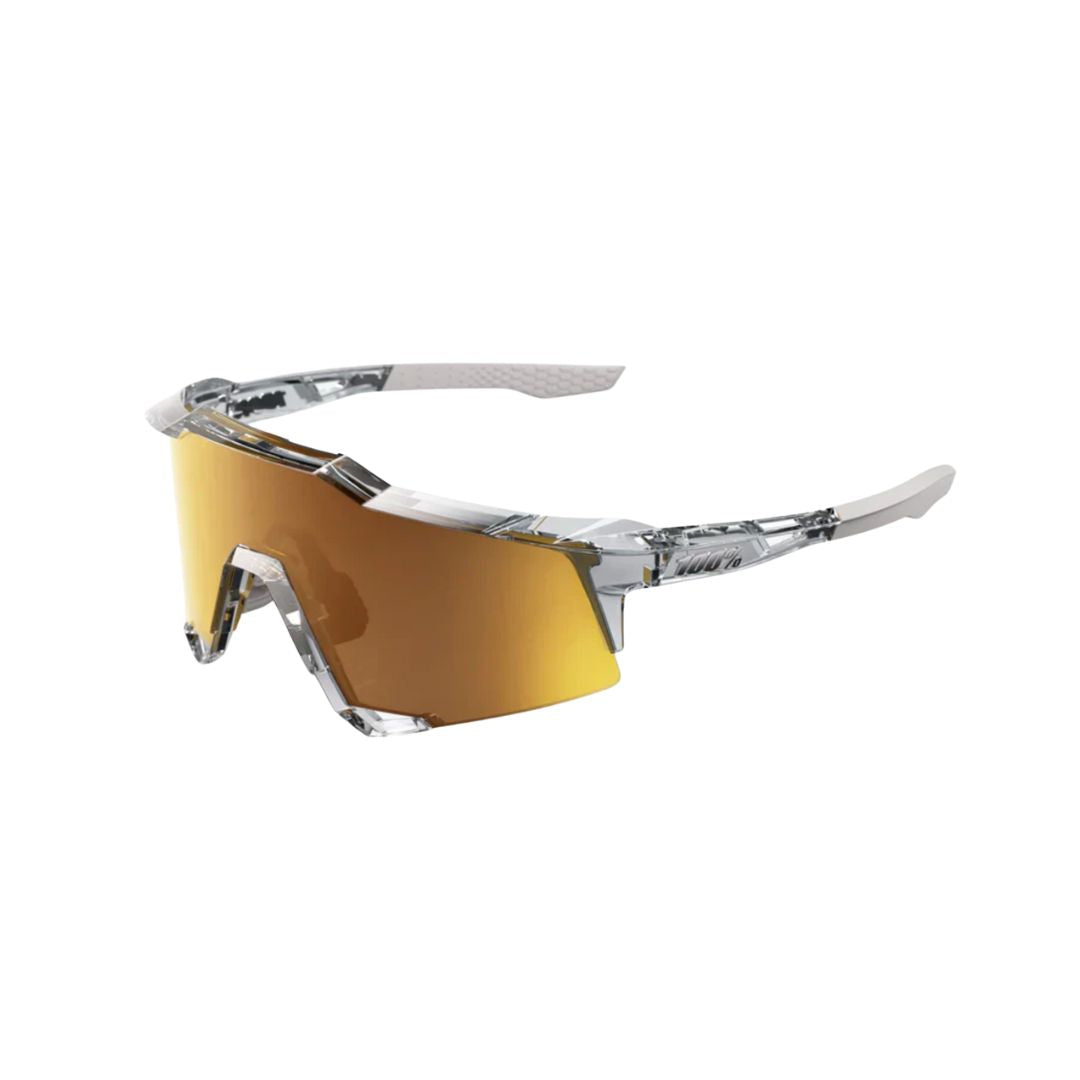 Gafas 100% Speedcraft Gris Traslucido Lente Bronce Espejo