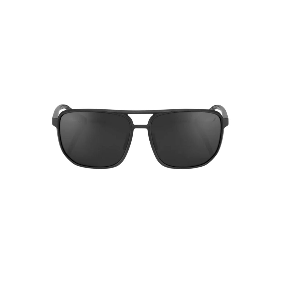 Gafas 100% Konnor Negro Mate Lente Negro Espejo