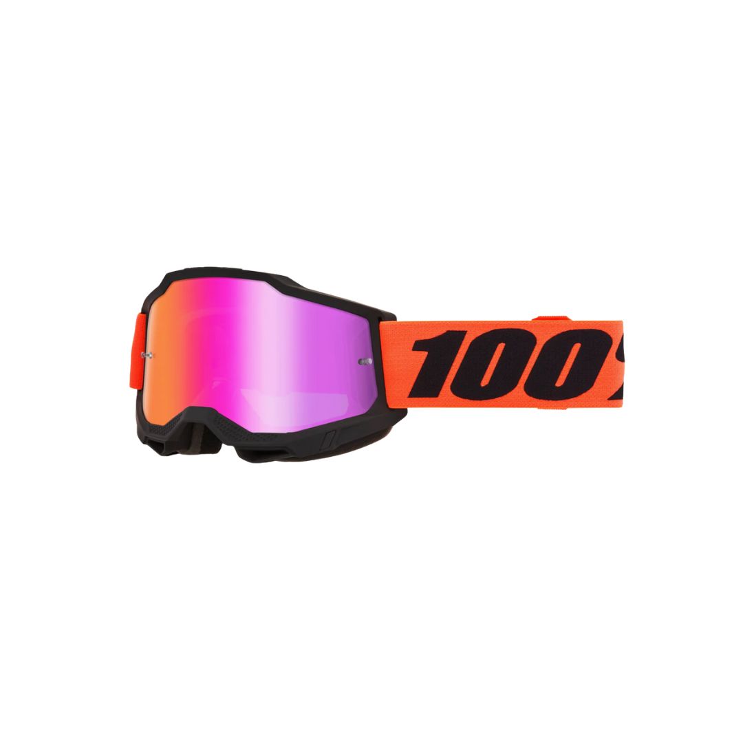 Goggle 100% Accuri 2 Ferran Lente Rojo Oscurso Espejo