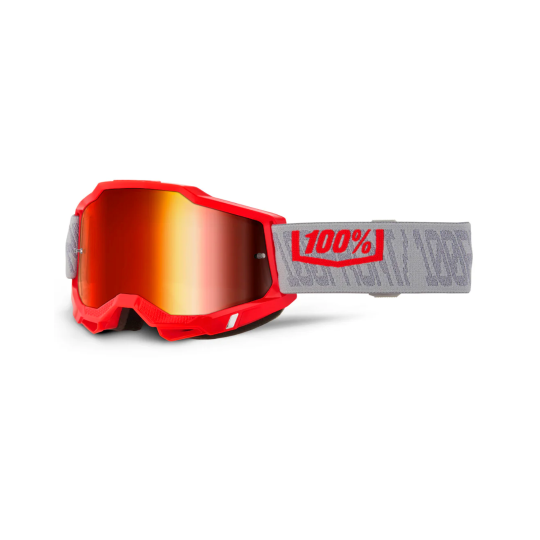Goggle 100% Accuri 2 Gatorback Lente Rojo Espejo