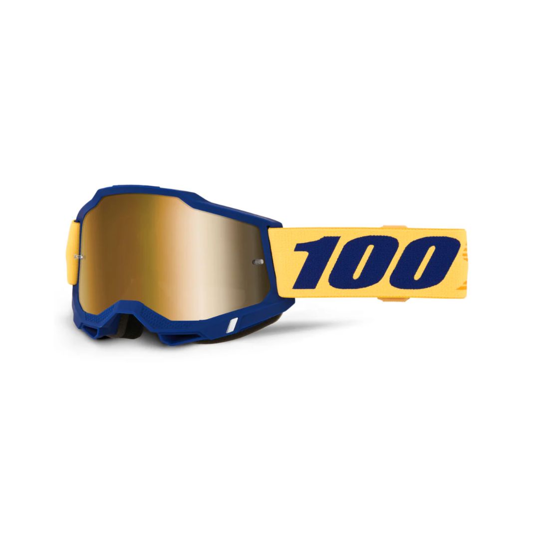 Goggle 100% Accuri 2 Desoto Lente Dorado Espejo
