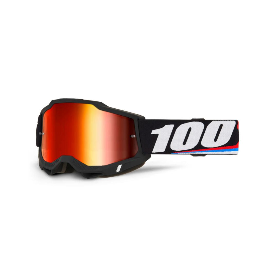 Goggle 100% Accuri 2 Magnus Lente Rojo Espejo