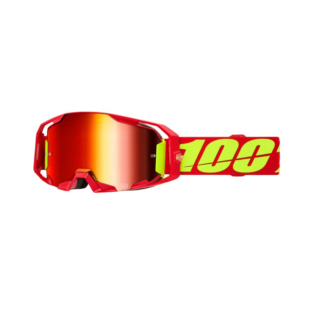 Goggle 100% Armatic Roja Lente Rojo Espejo