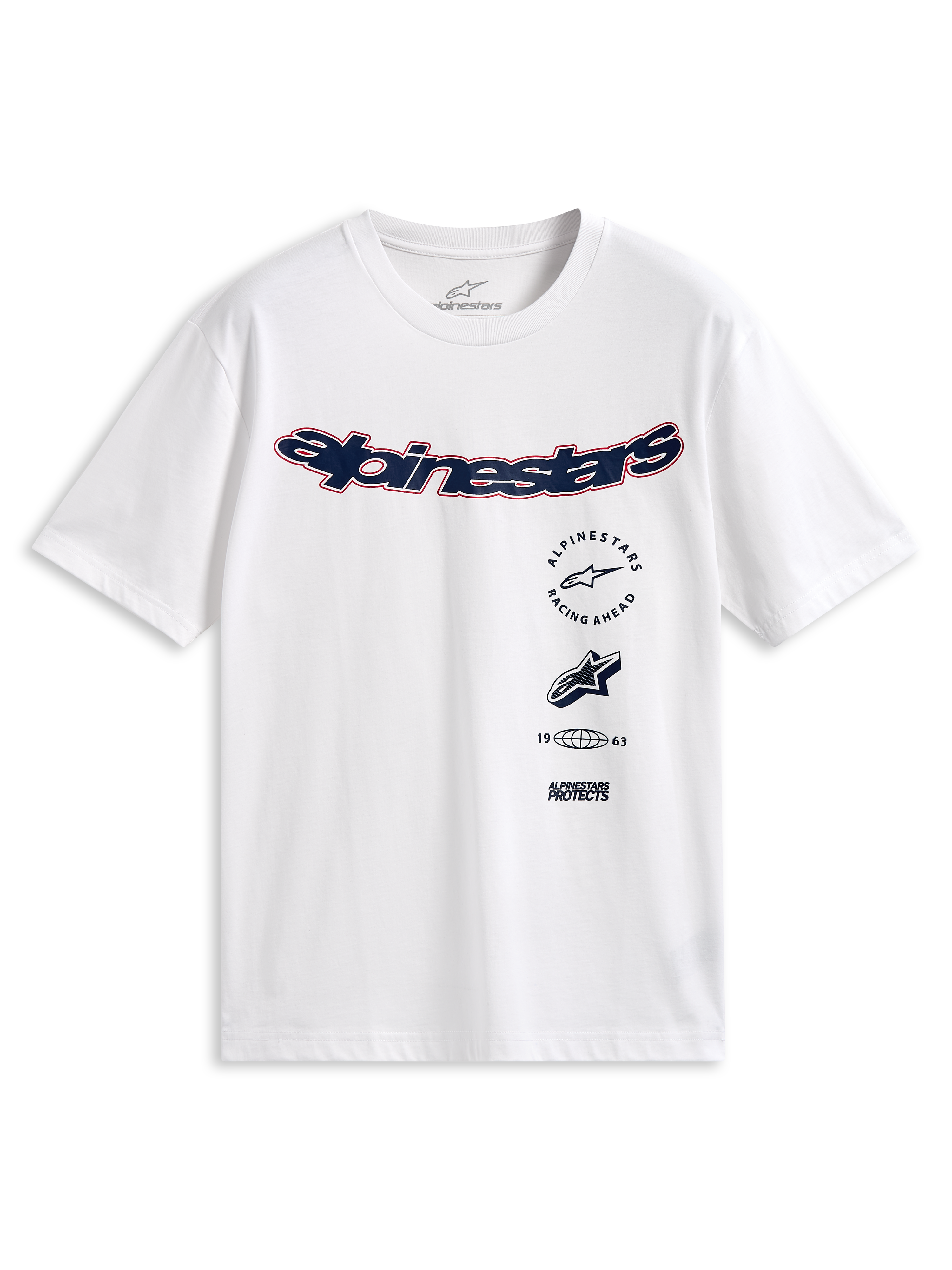 Camiseta Alpinestars Abus Csf Blanca