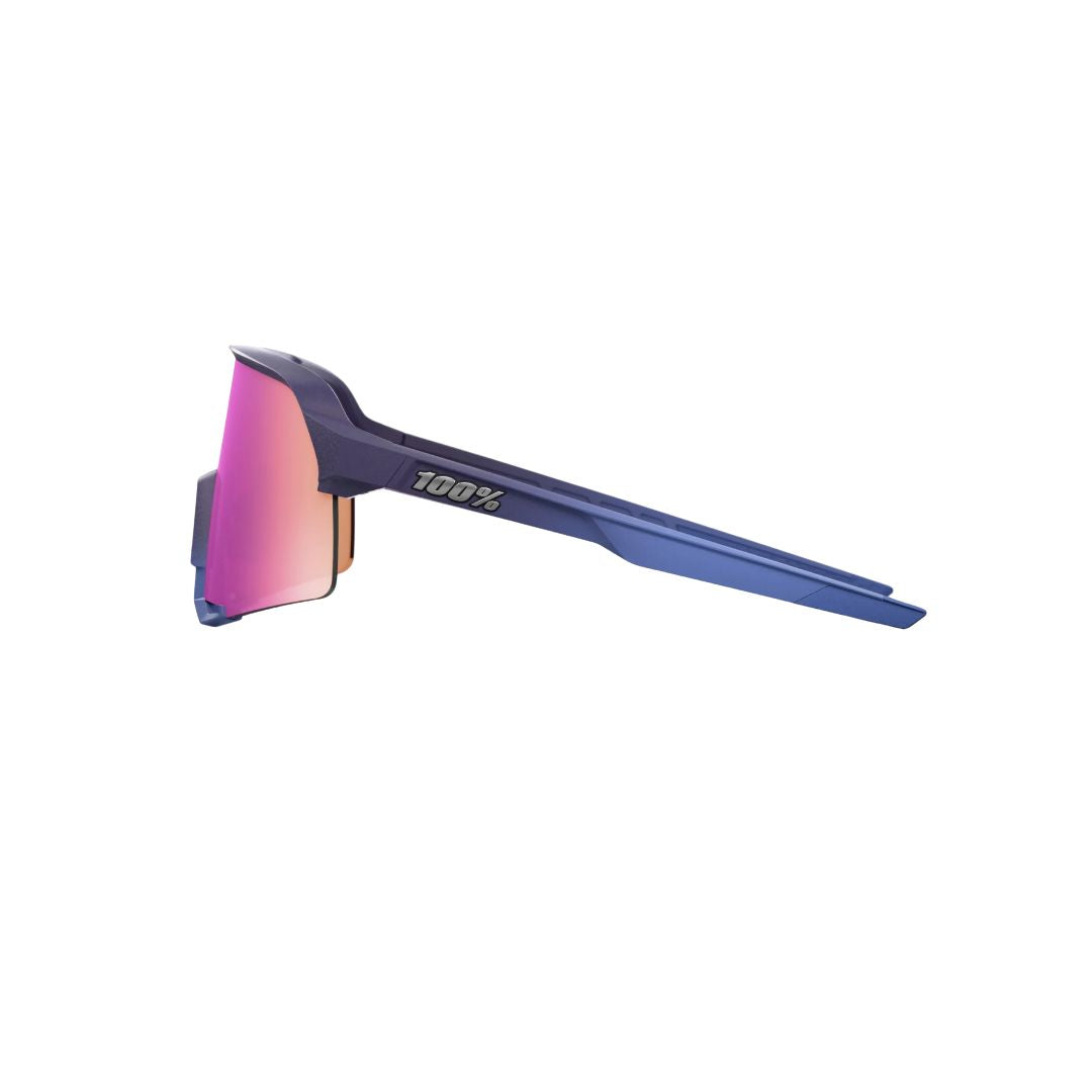 Gafas 100% S3 Satin Storm Metalico Lente Purpura Espejo