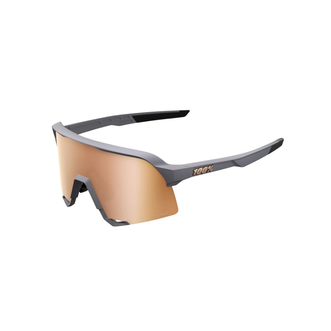 Gafas 100% S3 Soft Tact Gris Lente Hiper Cooper Espejo