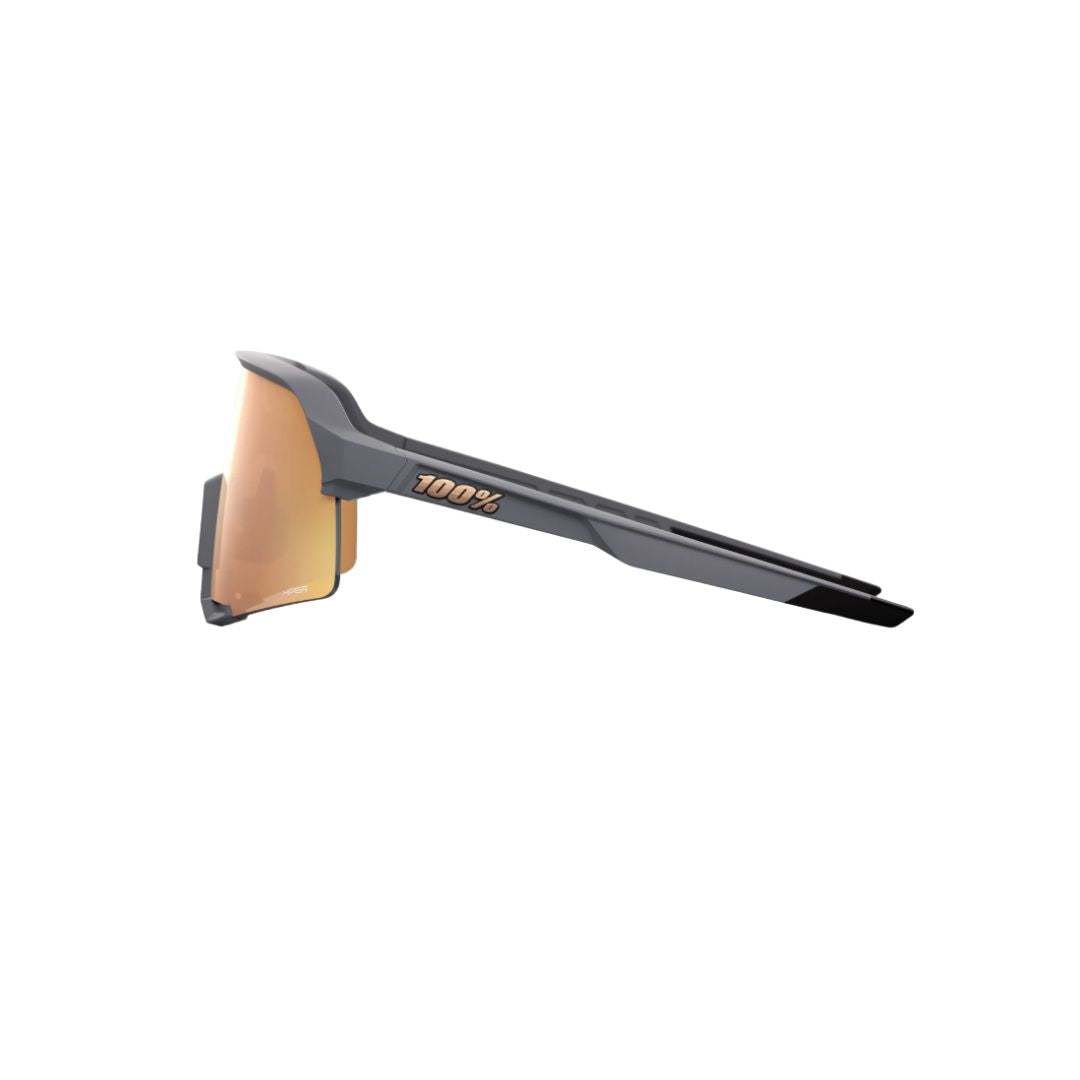 Gafas 100% S3 Soft Tact Gris Lente Hiper Cooper Espejo