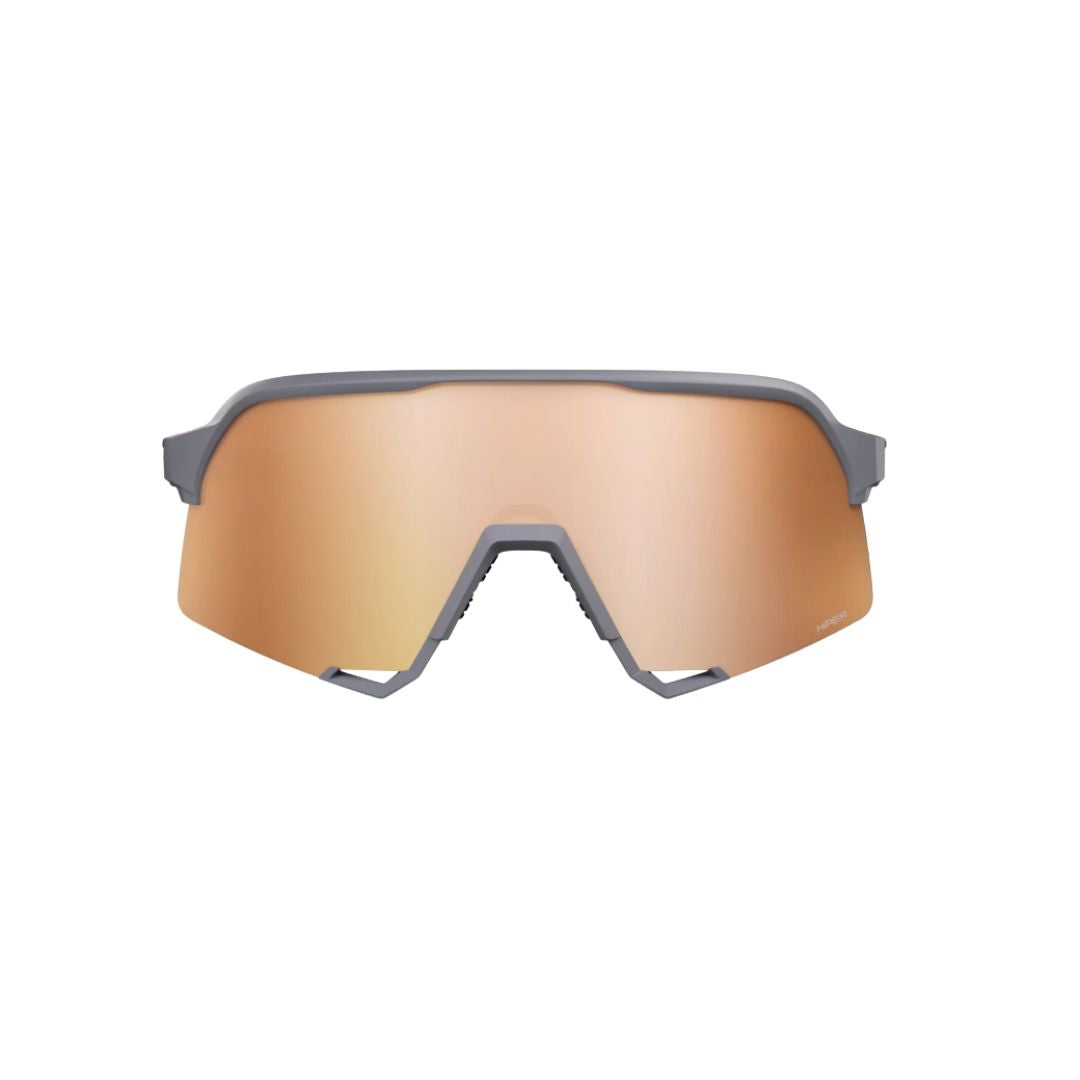 Gafas 100% S3 Soft Tact Gris Lente Hiper Cooper Espejo