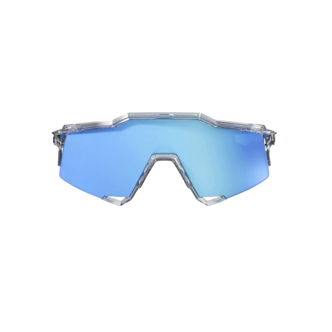Gafas 100% Speedcraft Gris Traslucido Lente Hiper Azul Espejo