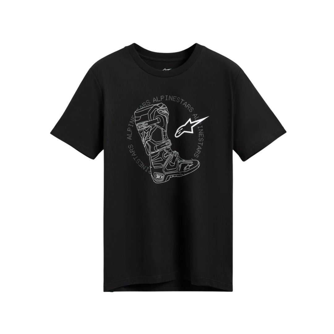 Camiseta Alpinestars Tech Boot CSF - Manga Corta