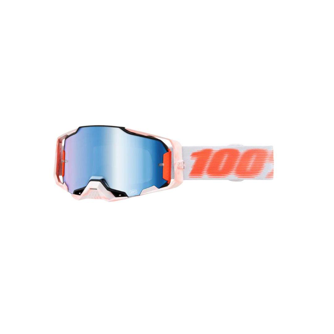 Goggle 100% Armega Tubular Lente Azul Espejo