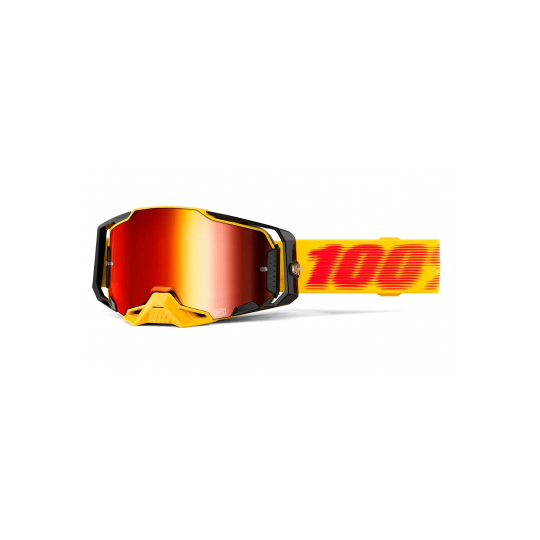 Goggle 100% Armega Tetsu Lente Rojo Espejo