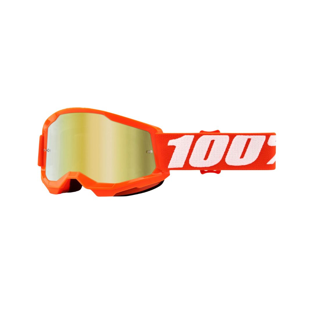 Goggle 100% Strata 2 Naranja Neon