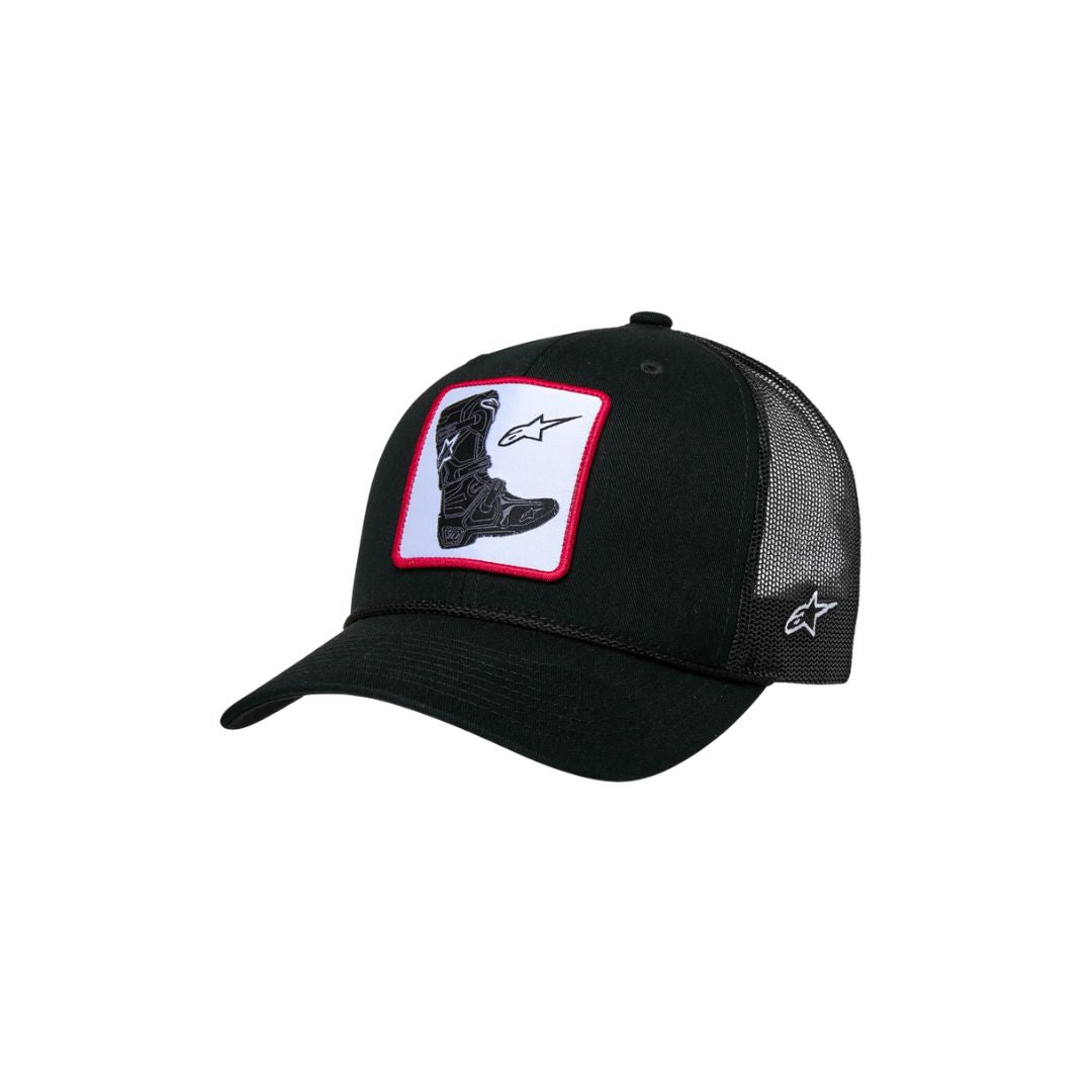 Gorra Alpinestars Trucker Booted Negra