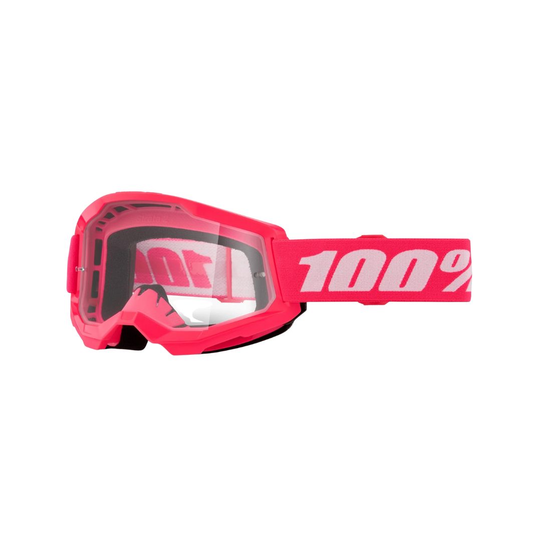 Goggle 100% Strata Rosa Clear