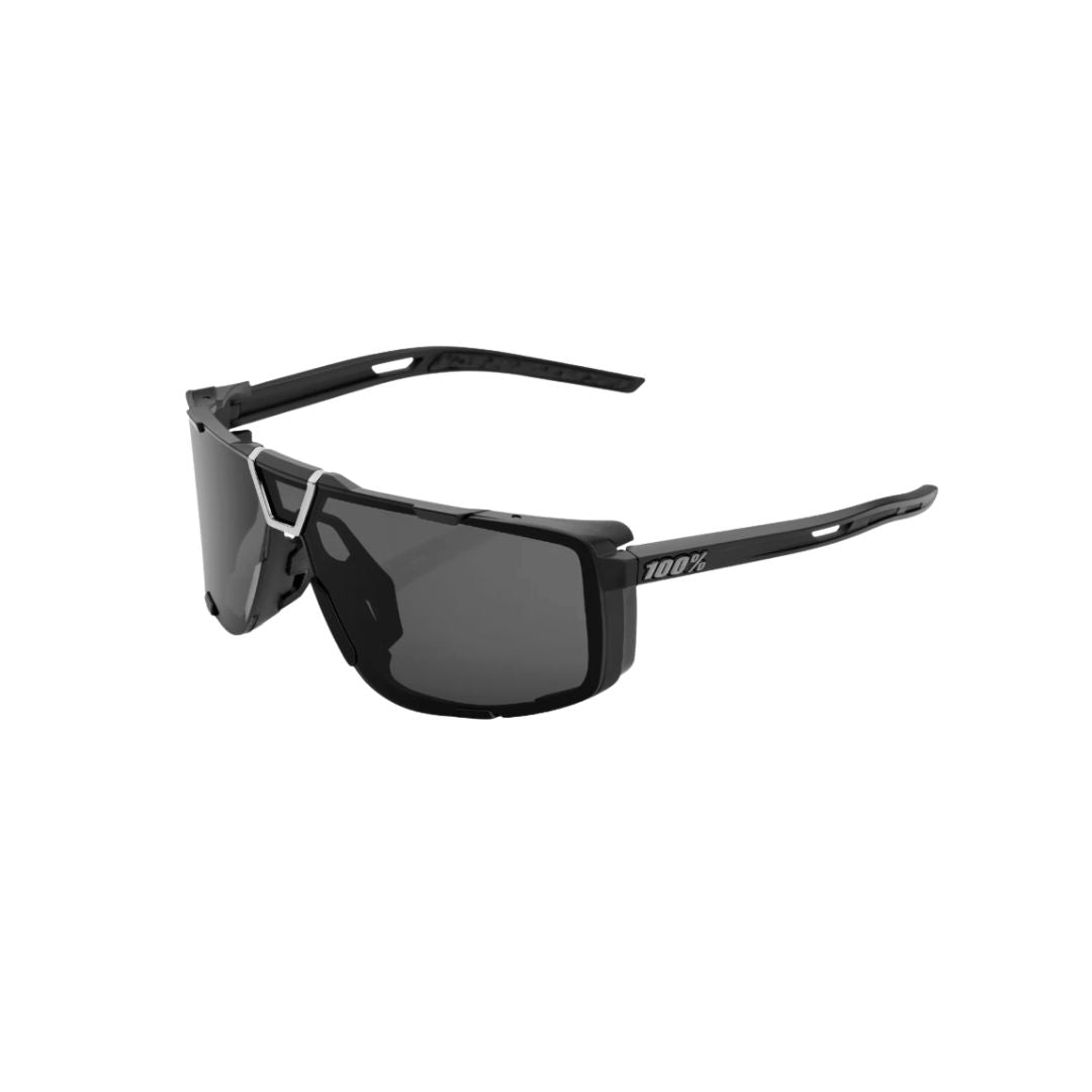 Gafas 100% Eastcraft Negra Mate Lente Humo