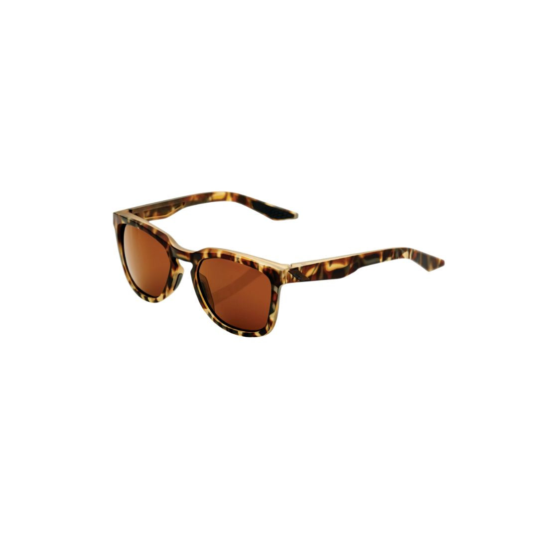 Gafas 100% Hudson Soft Tact Havana Lente bronce