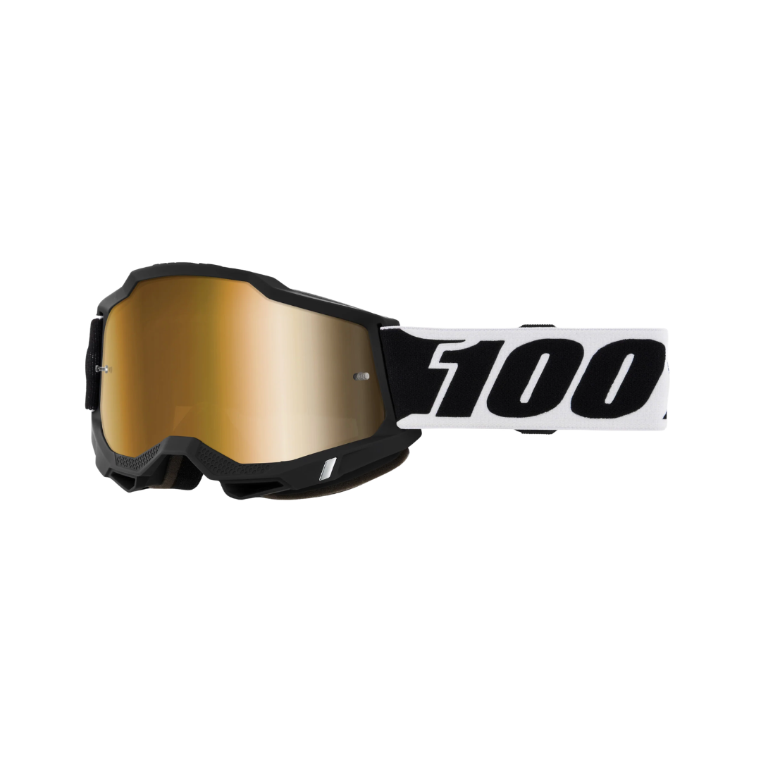 Goggle 100% Accuri 2 Bick001 Lente Dorado Espejo