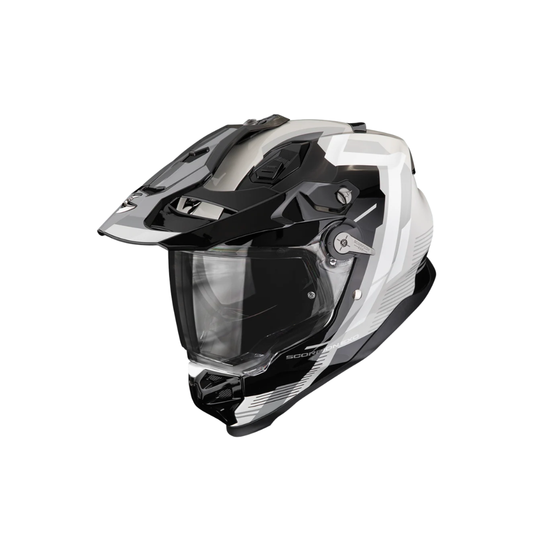 Casco Scorpion ADF-9000 Air Patrol Negro/Plata
