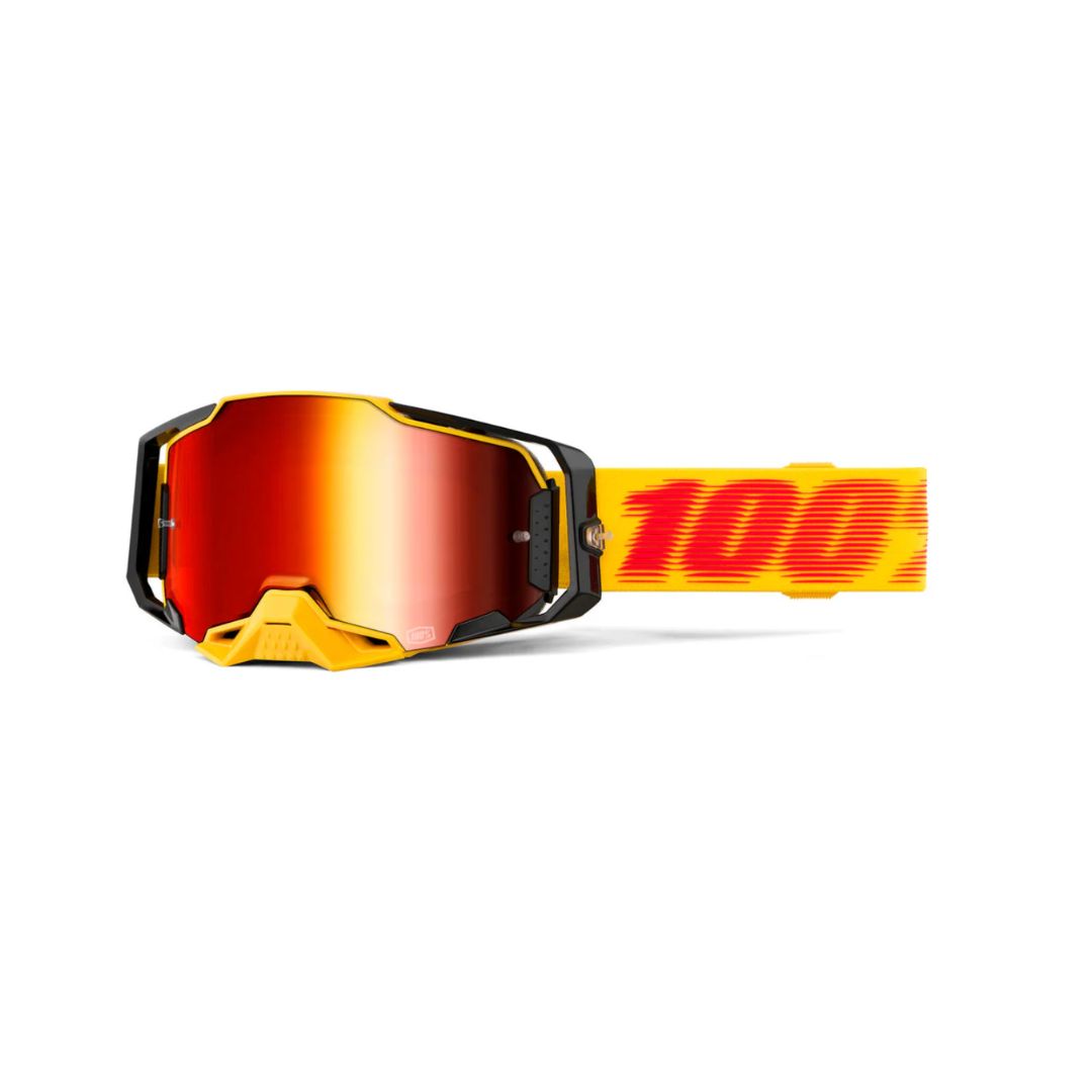 Goggle 100% Armega Tetsu Lente Rojo Espejo