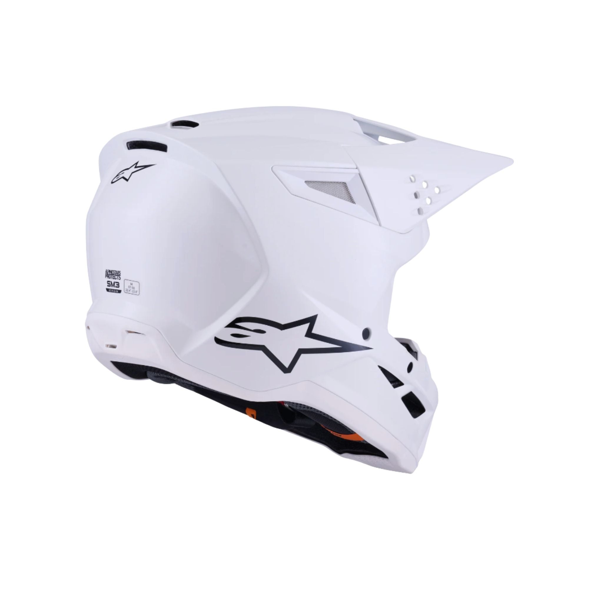 Casco SM3 Solid ECE06 Blanco