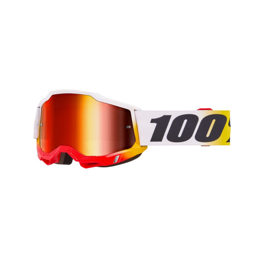 Goggle 100% Accuri 2 Torken Lente Rojo Espejo