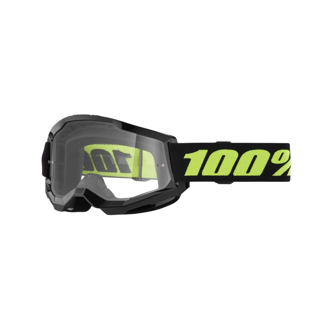 Goggle 100% Strata Solar Eclipse lente clear