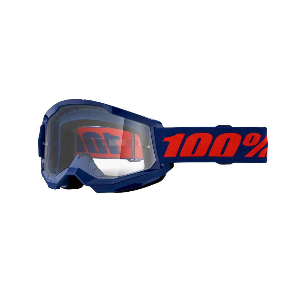 Goggle 100% Strata Navy lente clear