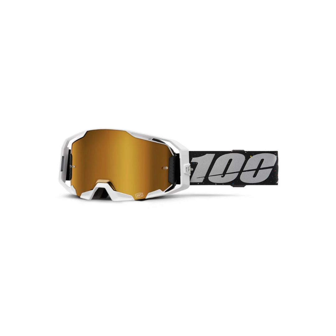 Goggle 100% Armatic RapidRacer Lente Dorado Espejo