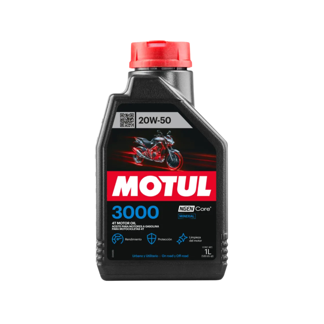 Aceite Motul 3000 4T 20W-50